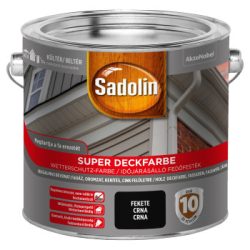 SADOLIN SUPER DECKFARBE 2,5L FEKETE