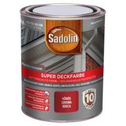 SADOLIN SUPER DECKFARBE 0,75L VÖRÖS