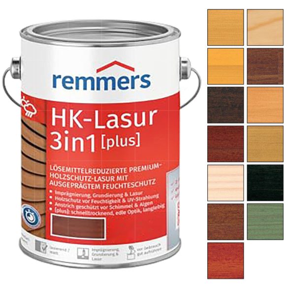 REMMERS HK-LASUR PLUS 5L VILÁCSERESZENYE