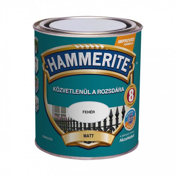 HAMMERITE MATT 0,75L FEHÉR