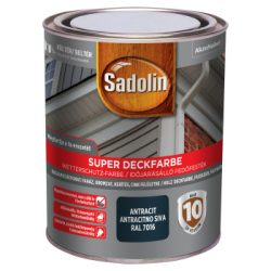 SADOLIN SUPER DECKFARBE 0,75L ANTRACIT