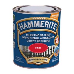 HAMMERITE FÉNYES 0,75L PIROS