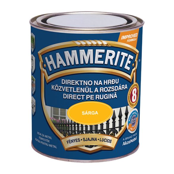 HAMMERITE FÉNYES 0,75l SÁRGA