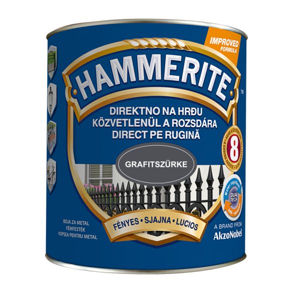 HAMMERITE FÉNYES 2,5L GRAFITSZÜRKE