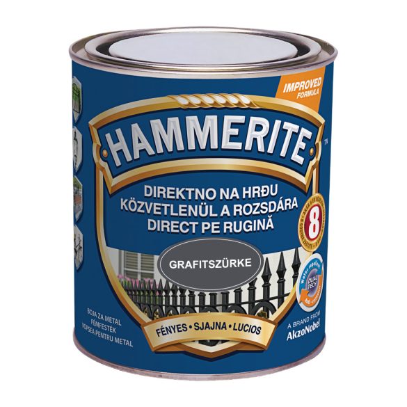 HAMMERITE FÉNYES 0,75L GRAFITSZÜRKE