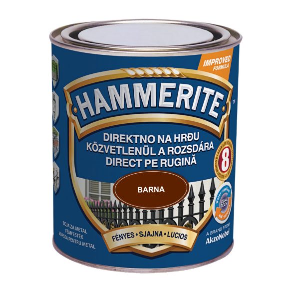 HAMMERITE FÉNYES 0,75L BARNA