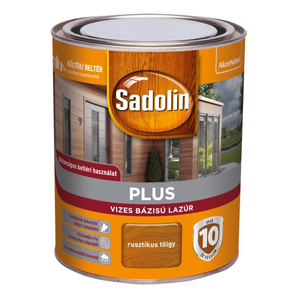 SADOLIN PLUS 0,75L SÖTÉT TÖLGY