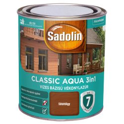 SADOLIN CLASSIC AQUA 0,75L SÖTÉTTÖLGY