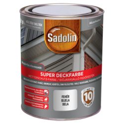 SADOLIN SUPER DECKFARBE 0,75L FEHÉR