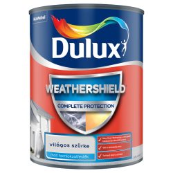 DULUX WEATHERSHIELD 0,9L VILÁGOS SZURKE