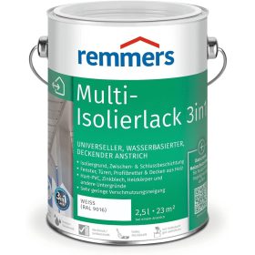 MULTI-LACK 3IN1 Vizes bázisú időjárásálló festék, fémvédő zománc korróziógátló adalékkal. Alap-, köztes és záróbevonat fémre, fára és PVC-re